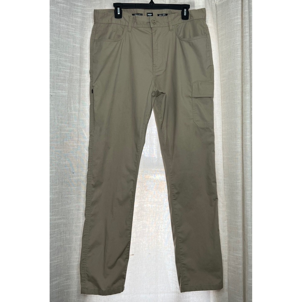 Prana Double Peak Pants Ripstop Fabric Cargo Hiking‎ Standard Fit Men's 35x32